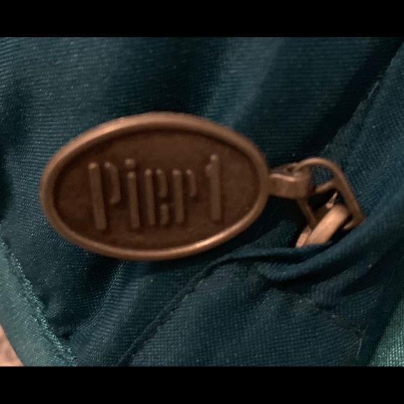 Pier One Beaded Decorative Pillow - Picture 2 of 2